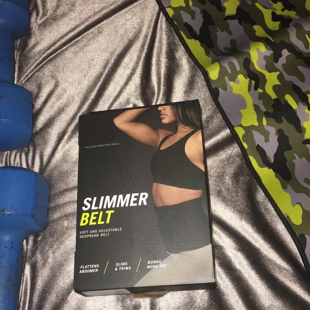 Slimmer belt flatten stomach and burn fat